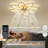 Falana 35" 7 - Blade Dimmable LED Flush Mount Ceiling Fan with Remote Control and APP-686444036