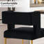 Tabouret de comptoir rembourré Alyncia-794824612