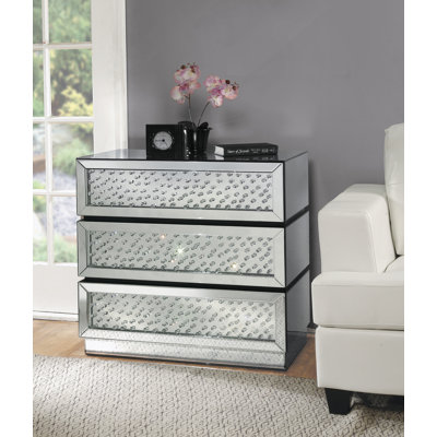 Commode à miroir pour chambre à coucher