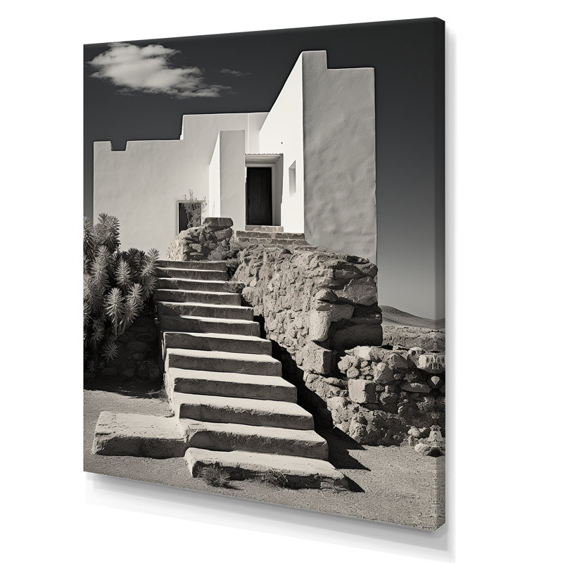 «Black and White Towers Photo II», art mural sur toile, Toile tendue, H 20 po x l 12 po