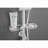 Showerspas Shower System, With 10" Rain Showerhead, 4-Function Hand Shower, Adjustable Slide Bar And Soap Dish-122461405