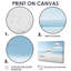 Minimalisme sur la plage, sérénité - art mural surdimensionné sur la plage côtière, 4 pièces-2039538612-2039538613