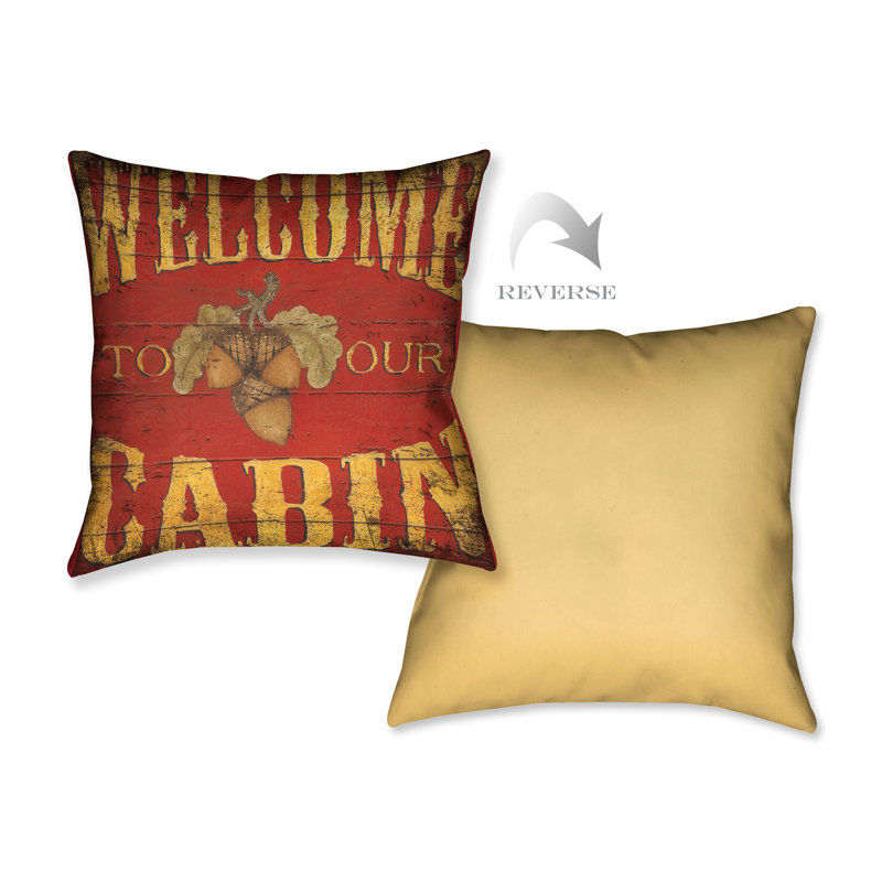 Lodge Throw Pillow