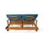 Chaise longue inclinable avec coussins 79,25 po Reisterstown-645126010