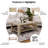Burroughs Coffee Table With Open Shelf-628708864-628708871