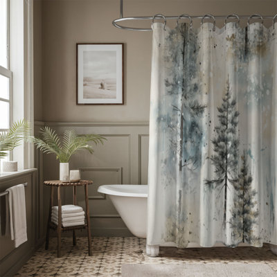 Winter Forest - Premium Shower Curtain