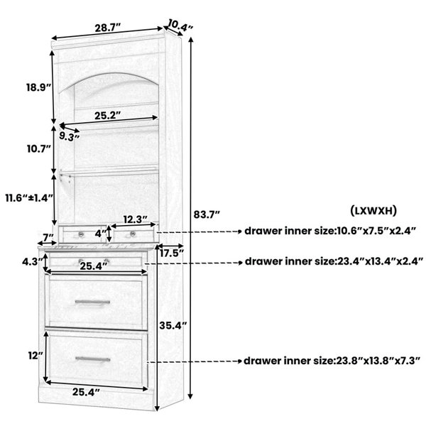 Dimensions du produit