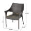 Outdoor Resin Chair, 52637.00MBRN KD MP4