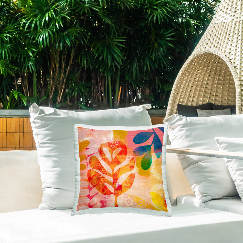 Coussin intérieur/extérieur Floral