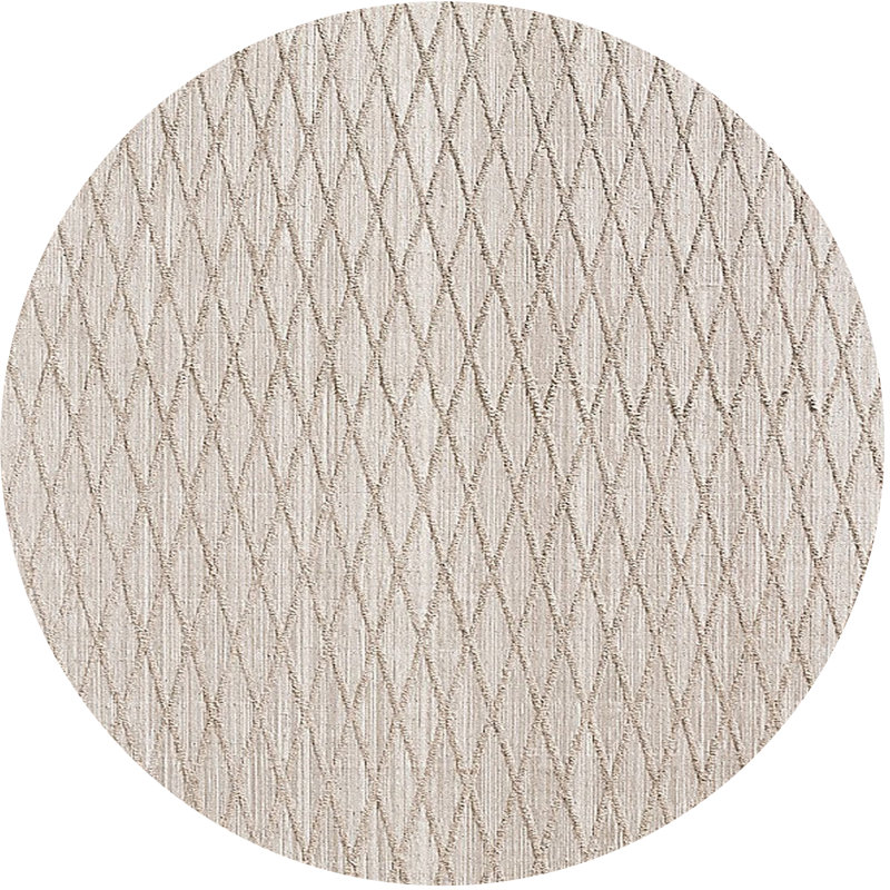 Tapis brun clair Britannia, Rond 4 pi