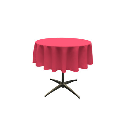 Fisher Solid Color Round Tablecloth
