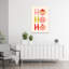 Ho Ho Ho Christmas Ornaments Whimsical Contemporary Winter City Wall Art Print 1 Piece Wrapped Canvas Wall Art-1337950054