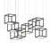 Cubix 12 - Light LED Chandelier