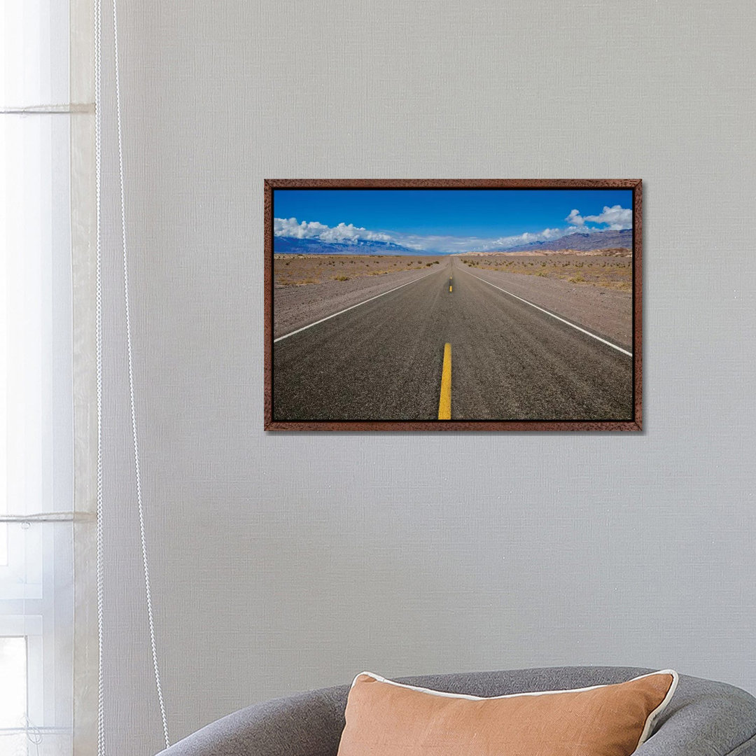 Death Valley Road To Nowhere von Susan Vizvary - Gallery-Wrapped Canvas Giclée on Canvas