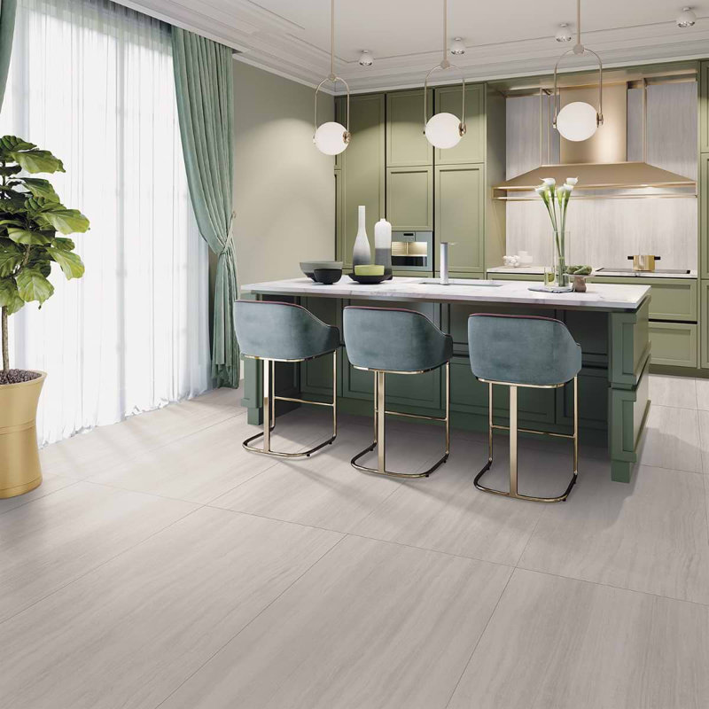 Nashville White 24X48 Matte Porcelain Tile, Beige Matte