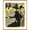 «Divan japonais» par Henri de Toulouse-Lautrec, impression giclée sur cadre