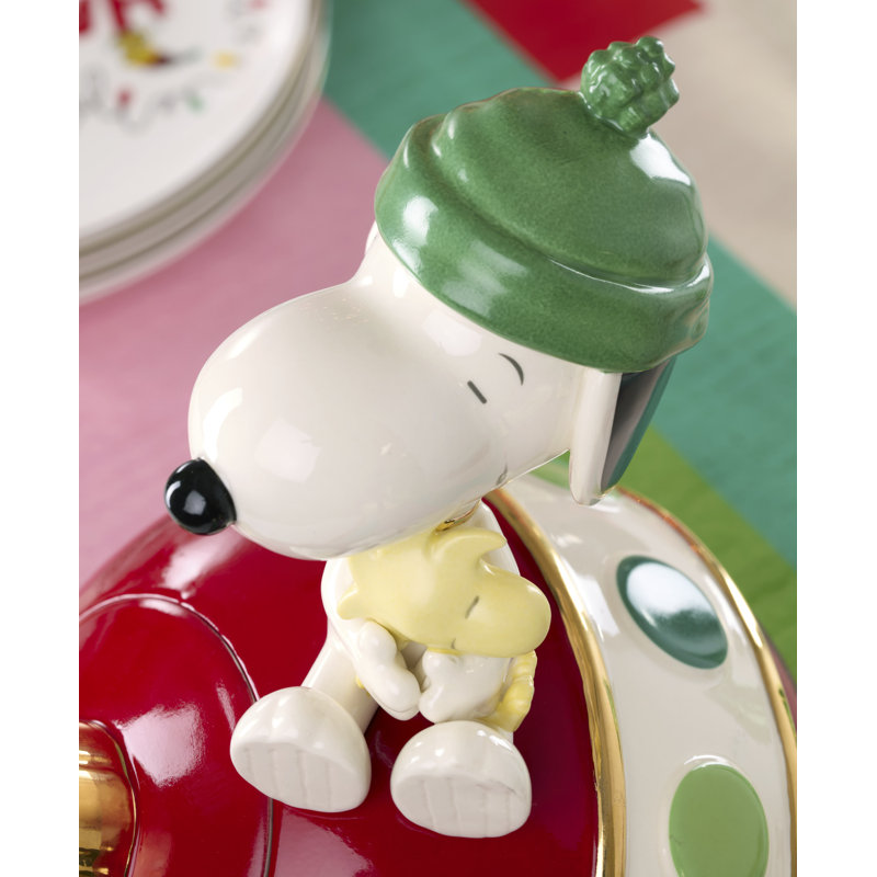 Pot à biscuits Lenox Snoopy Christmas