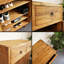 Console rustique