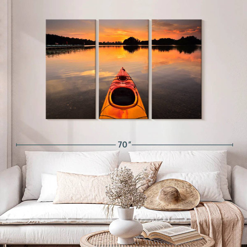 Kayak Mehar orange, H 32 po x l 50 po