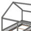 Lit plateforme House, deux lits partagés-2003645010