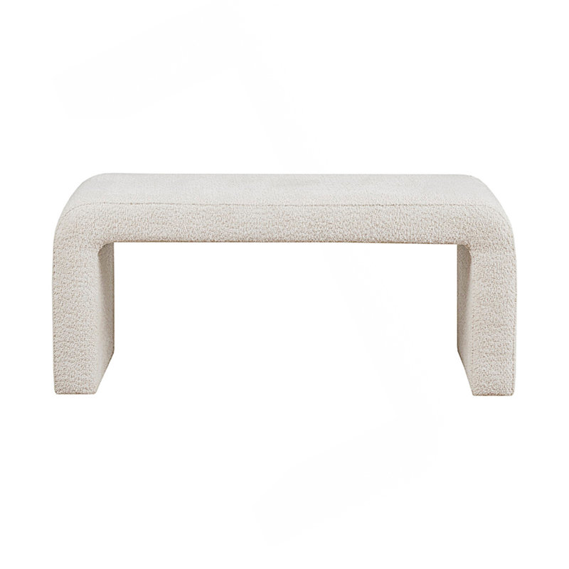 Waterfall Bench, Upholstered Bench