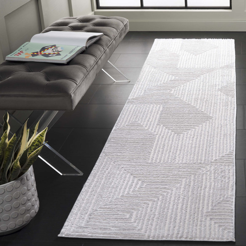 Tapis Mahiras Performance Abstract, Tapis de couloir 2 pi 2 po x 8 pi