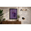 Purple Grapes Botanical - Framed Print-153216587-153216585