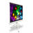 White 23.5" x 31.5" Manual Tripod Projector Screen