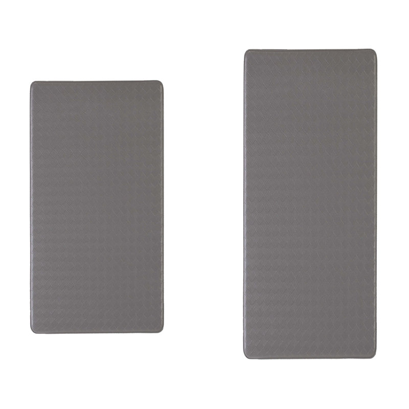 Soothing Comfort Standing Anti-Fatigue Mat, Dark Gray, Rectangle 1'6" x 4' / 1'6" x 2'4"
