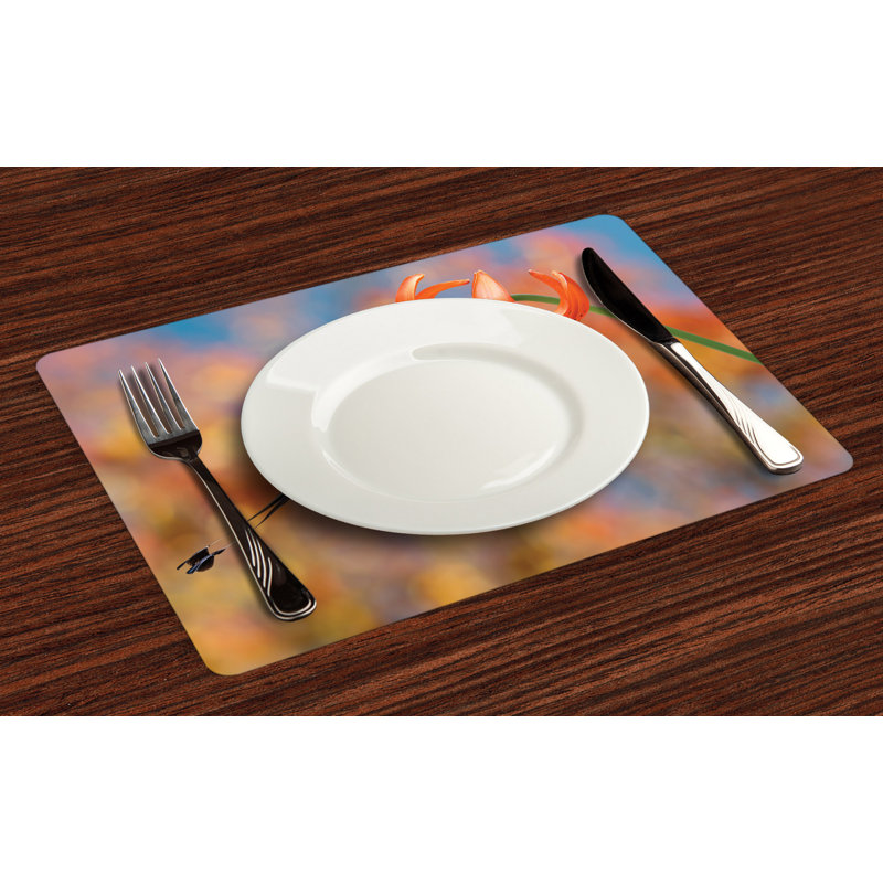 Polyester Animals/Nature Rectangle Placemat
