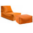 Ensemble de fauteuil à billes avec grand repose-pieds Alpine
