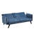 Koga 72'' Velvet Convertible Sofa-1600297007