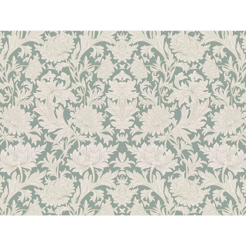Peel & Stick Damask Border, 108" L x 144" W