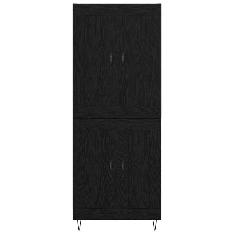 69.5cm Sideboard, Black Oak