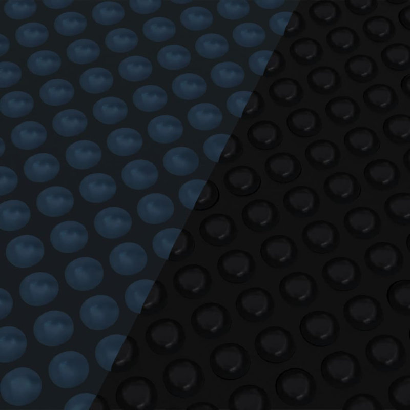 Couvercle de spa bleu, Noir, H 86,6 po x l 177,2 po