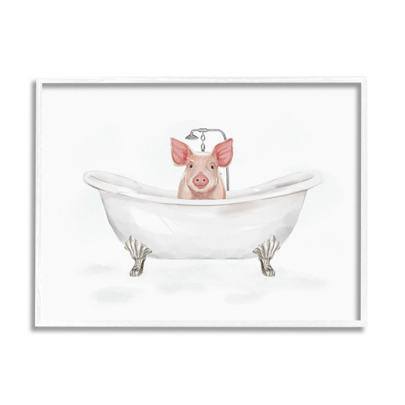 Art de giclée encadrée par Country Country, H 11 po x l 14 po x P 1,5 po, Giclée encadrée blanc bord de mer