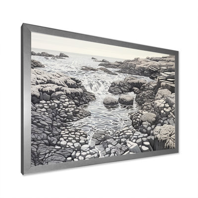 " Gray Abstract Landscape I "