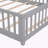 Platform Slat Bed with Door and Fence-111465454-96694408