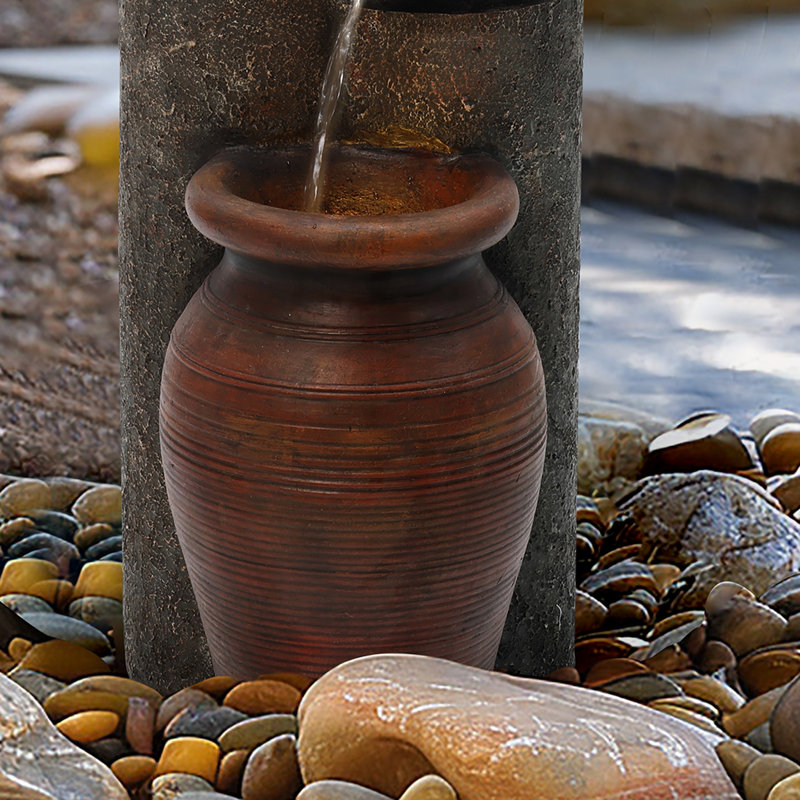 Outdoor Weather Resistant Cascade Fountain