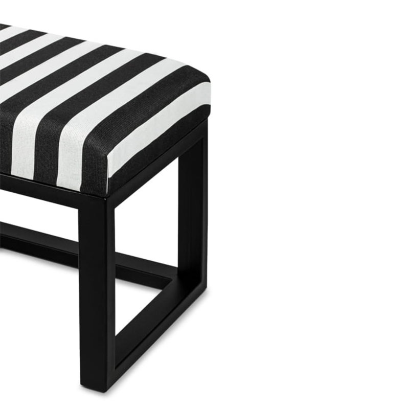 Frankie-Louise Velvet Upholstered Bench, 40 x 100 x 30cm
