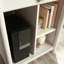 Bureau d'ordinateur, finition GRIS CLAIR