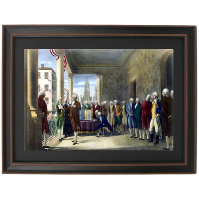Inauguration of George Washington by Ramon Elorriaga