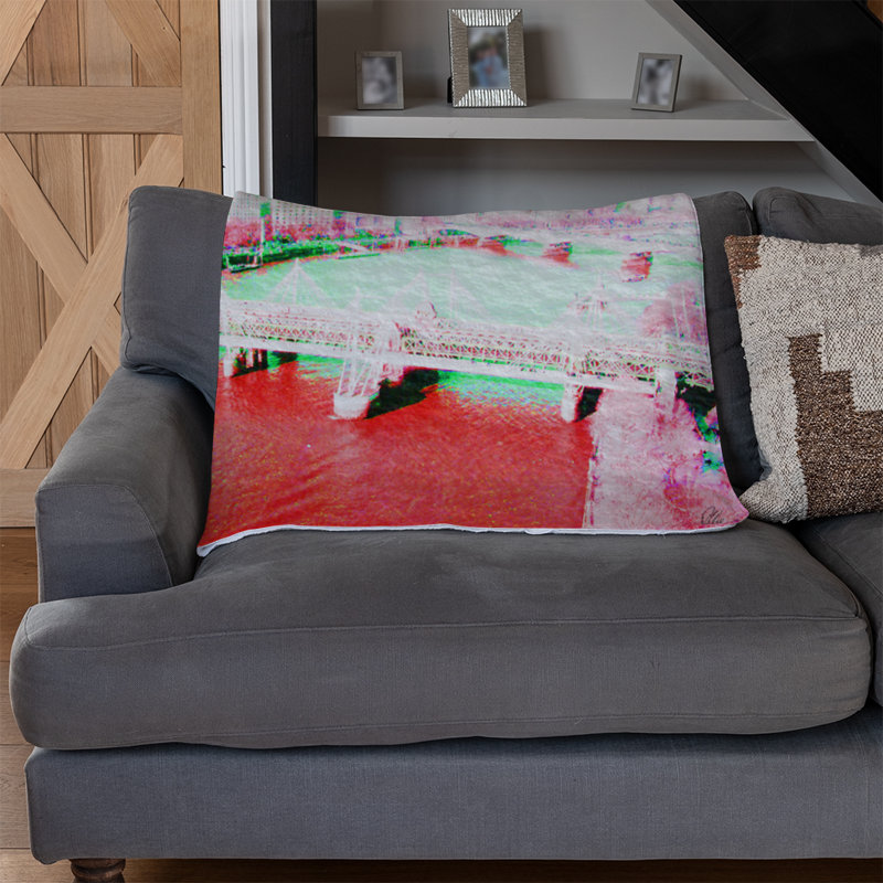 Ramsdell Quilted Throw Blanket, Red