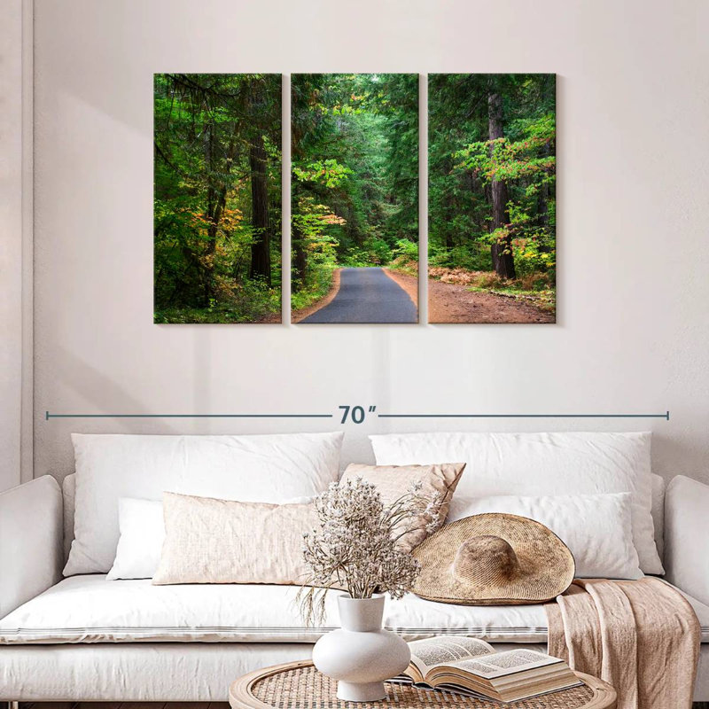 Harnek Oregon Pine Trees, 28" H x 45" W