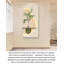 Décoration murale de plantes crémeuses de style vert hydroponique avec grès DEL-1719269152