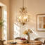 Lustre en cristal Glam 3 lumières Fieldhouse