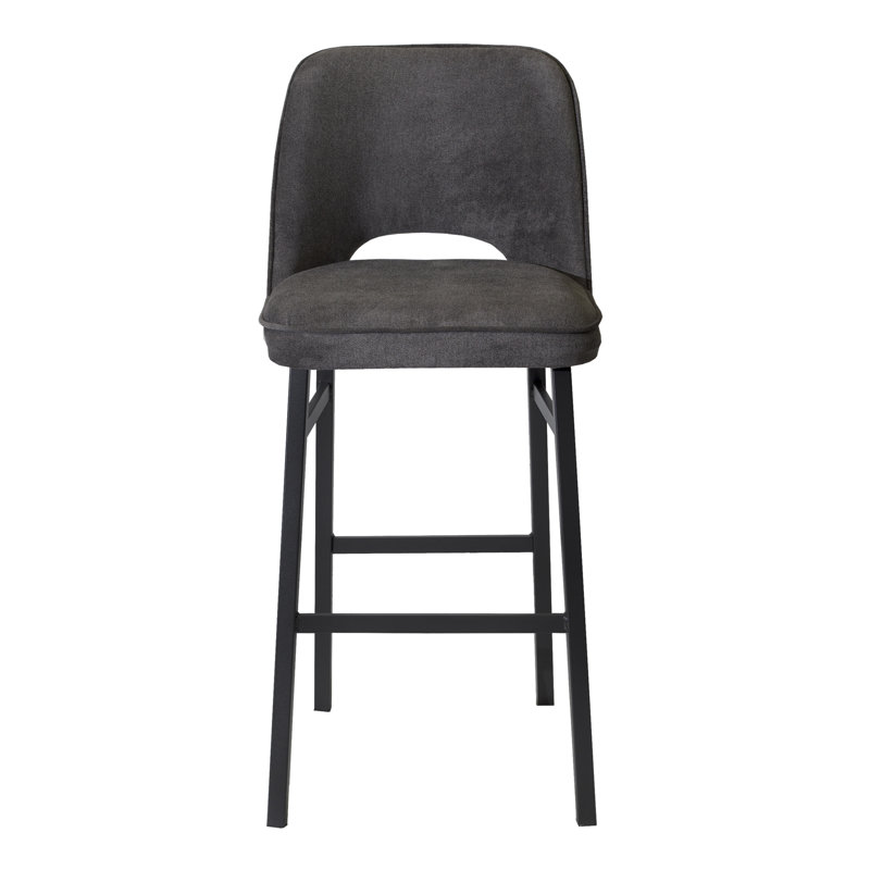 Avidan Upholstered Counter Stool with Metal Frame, Bar Stool (30” Seat Height)