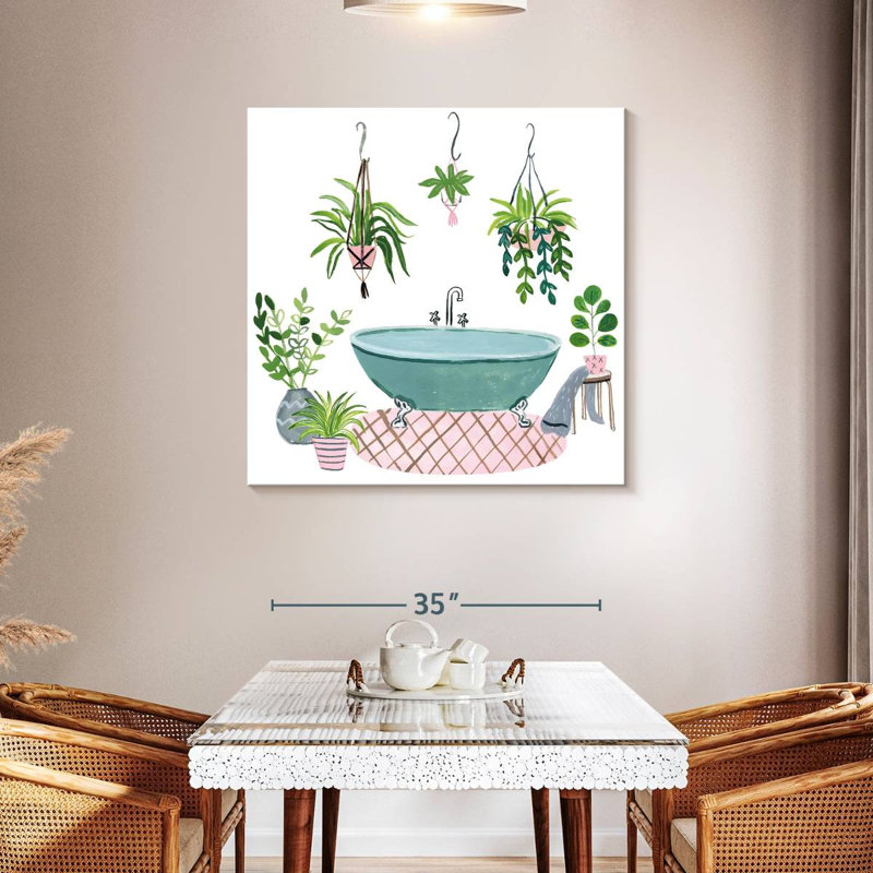 Kerrick Bathroom II, 39" H x 39" W