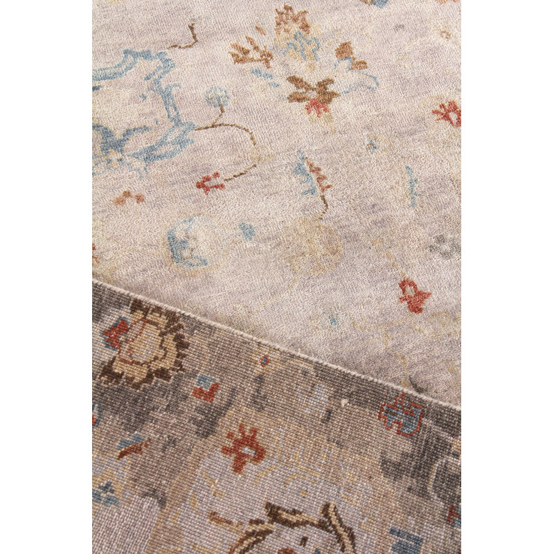 Essex Wool Damask Area Rug, Rectangle 8' x 10'