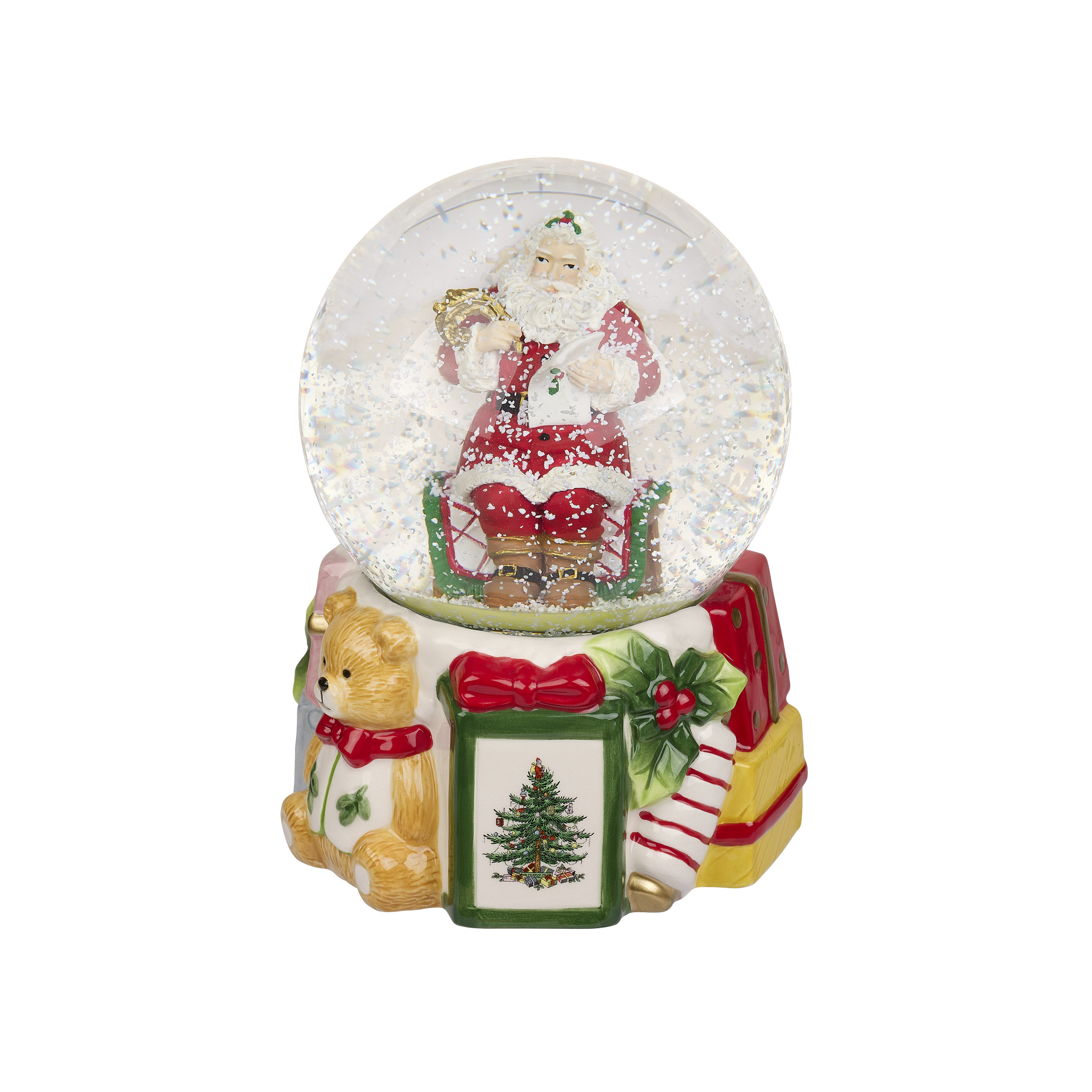 Spode Christmas Tree Musical Snow Globe & Reviews | Wayfair